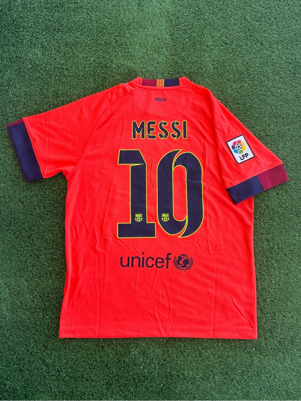 Lionel Messi FC Barcelona 2014-15 Away Jersey Size S-XXL